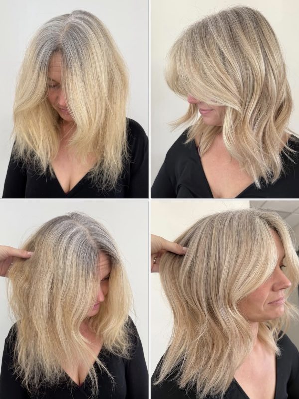 Grey Blending haarkleur met natuurlijke grijstinten